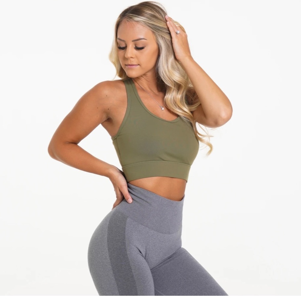NVGTN Army Green Performance Bra